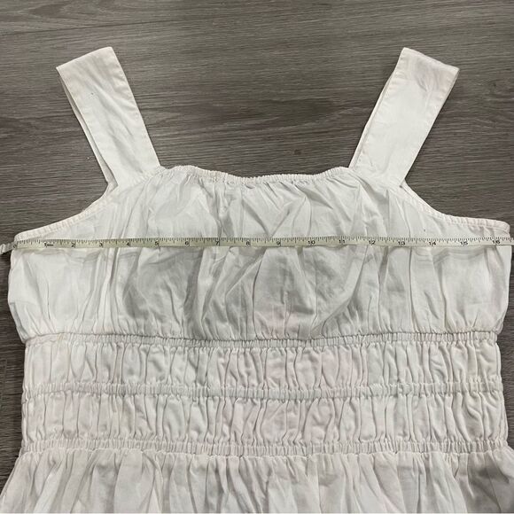 Avec Les Filles White Rushed Tank Top - Picture 6 of 7